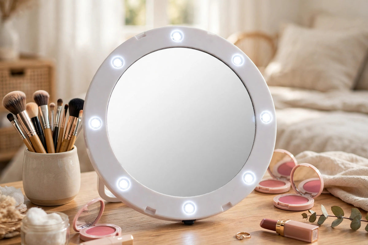 SHOPLUSH LUMI LED Vanity Mirror - Loadshedding Edition